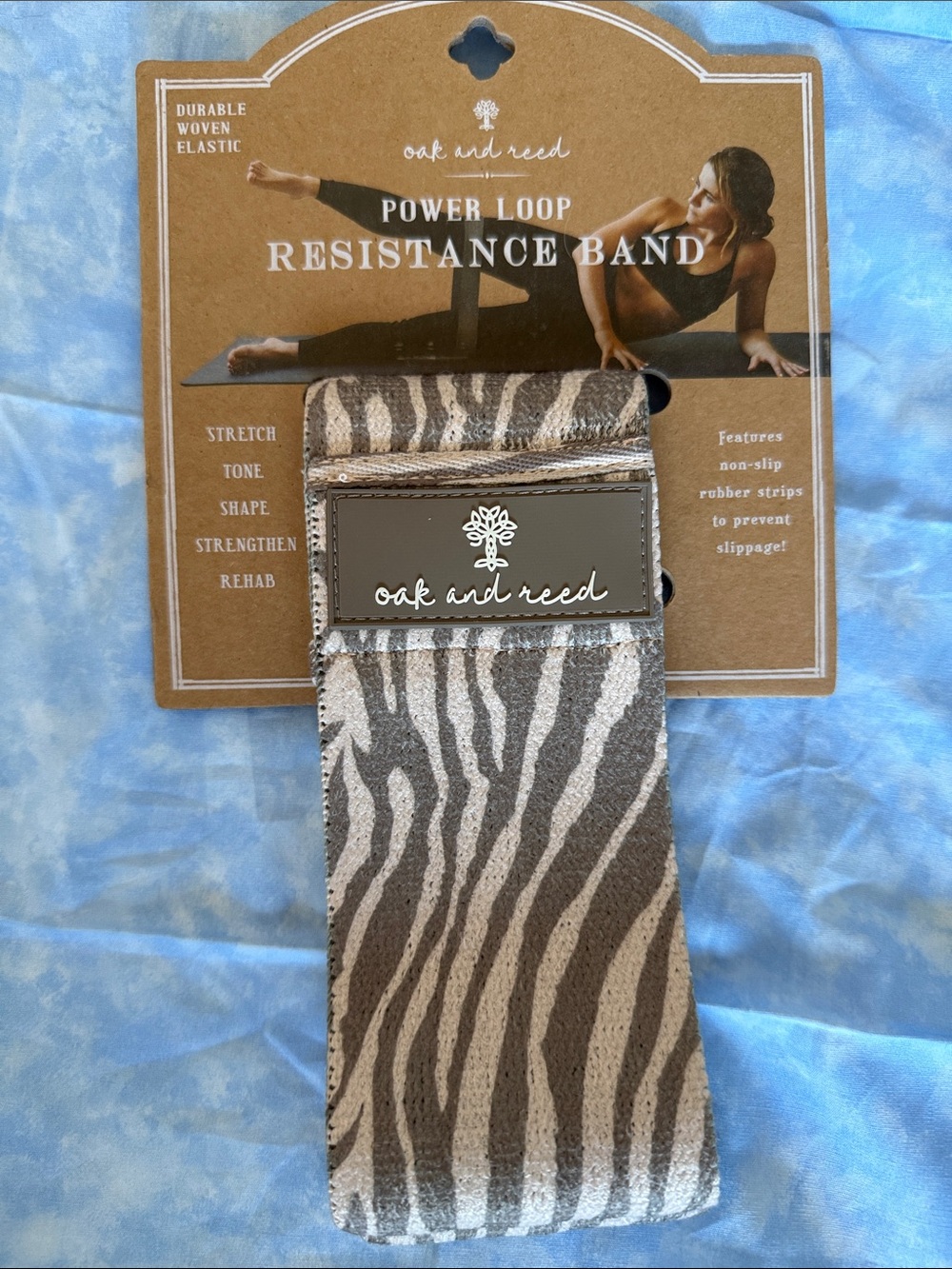 *NEW* Oak and Reed Printed Fabric
Elastic Hip Band - Brown